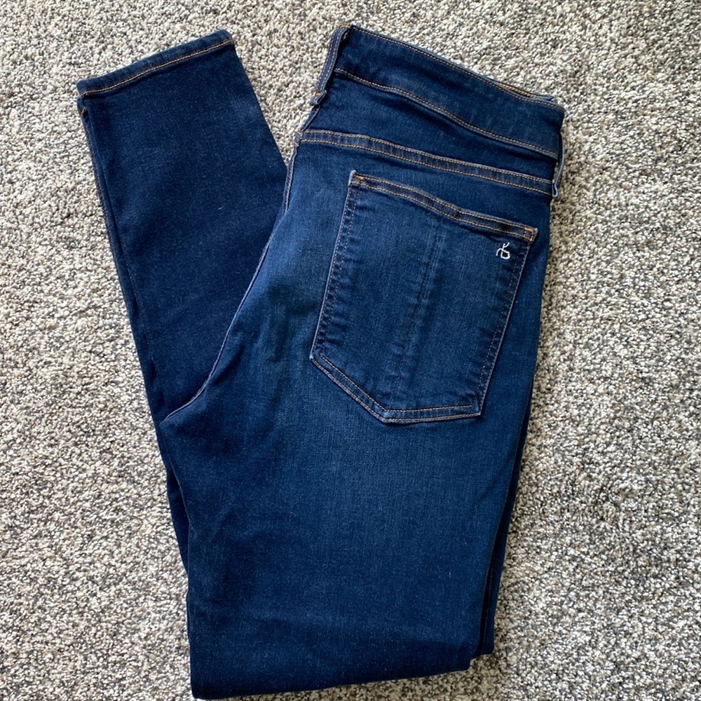 Rag and Bone Cate Mid-Rise Ankle Skinny Jeans